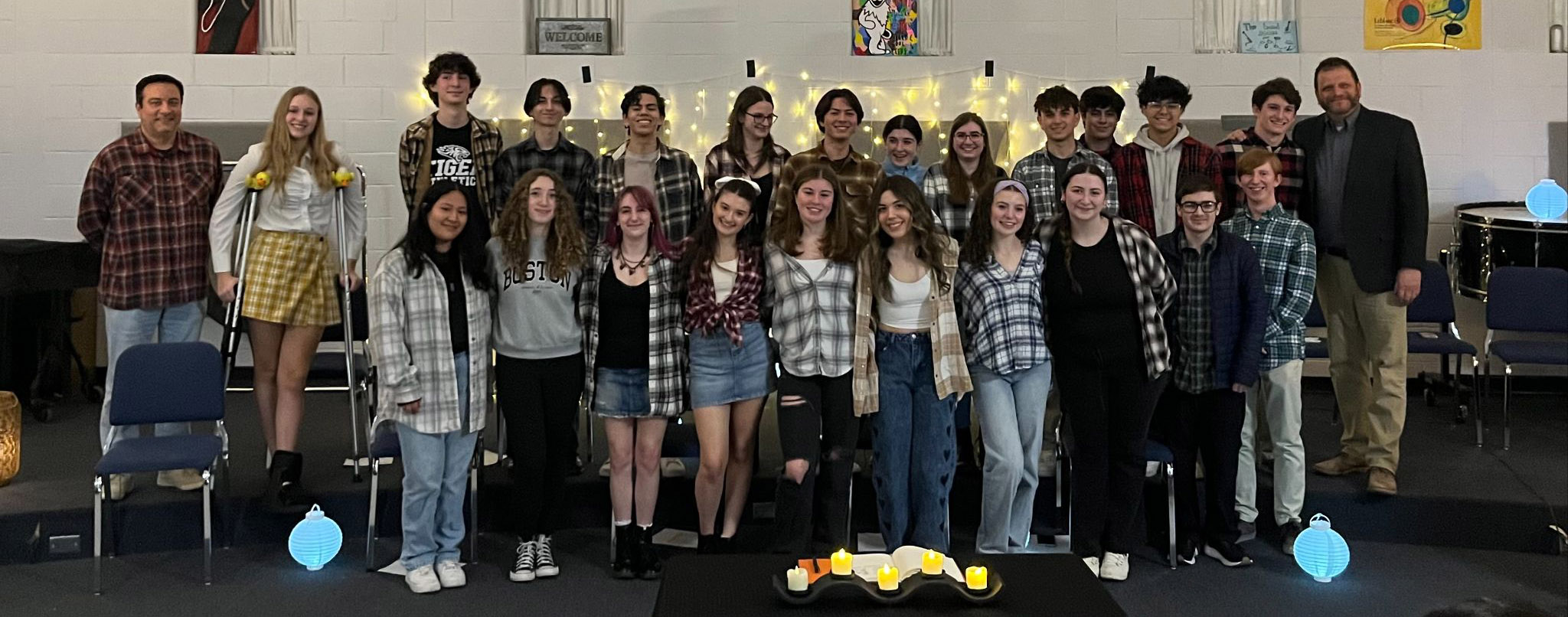 Congratulations to the newest members of Tri M! We were privileged to hear student performances and keynote speaker Harold Rosenbaum, who is a well-accomplished, renowned composer, musician, singer, and conductor.